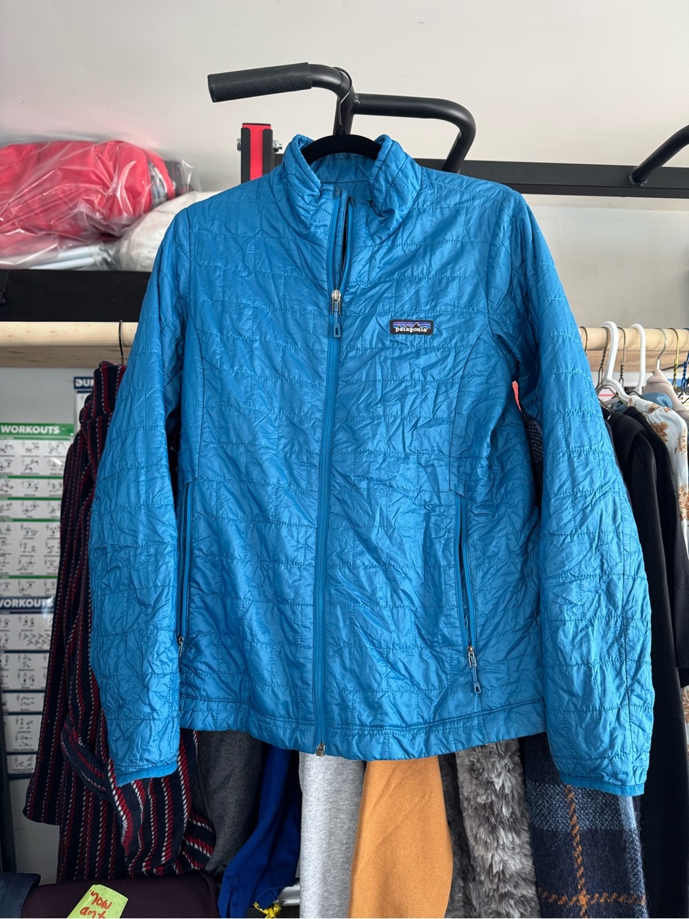 Patagonia Women's Turquoise Lightweight Packable Puffer Jacket